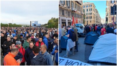Copertina di Ilva, la rabbia operaia dopo lo stop: tende in piazza e strade occupate. E Genova spinge per una soluzione “autonoma”