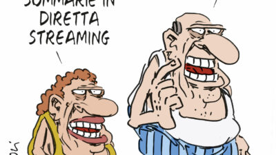 Copertina di La vignetta di Franzaroli