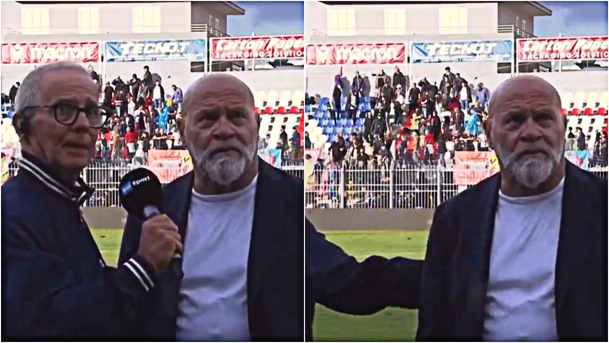 scena surreale su rai 2 cosmi interrompe l8217intervista per gli insulti dalla tribuna il giornalista fugge via da Ilfattoquotidiano.it scena surreale su rai 2 cosmi interrompe l8217intervista per gli insulti dalla tribuna il giornalista fugge via