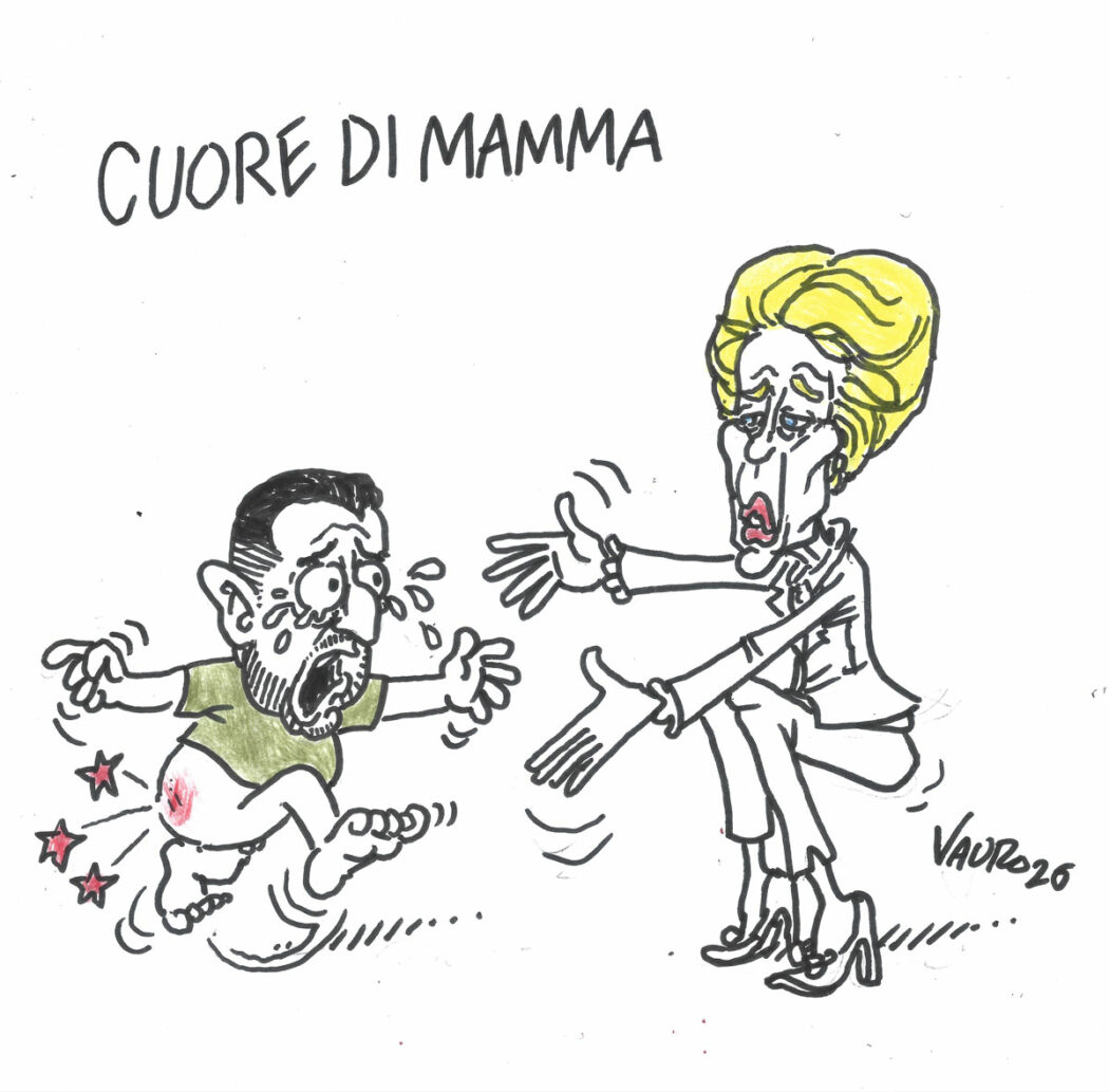 La vignetta di Vauro