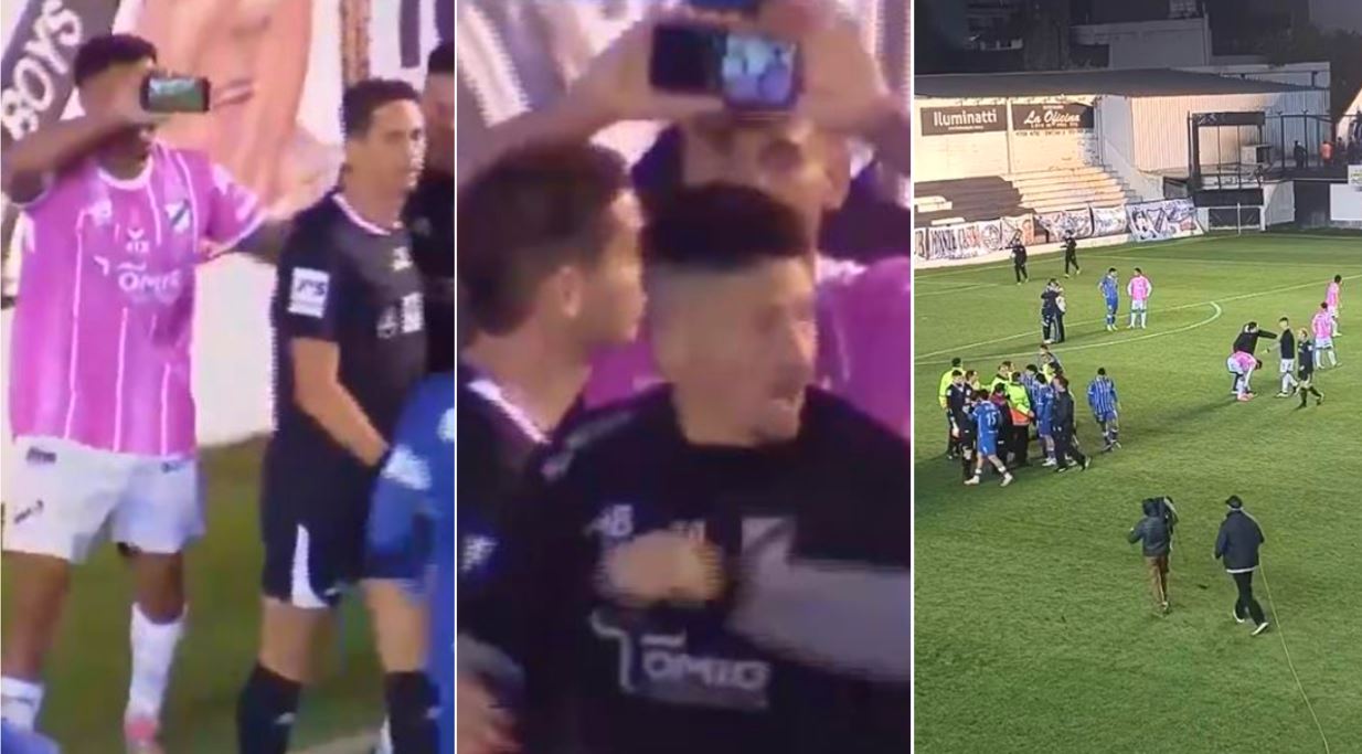 Putiferio in Argentina: il Var non c’è, il calciatore porta all’arbitro uno smartphone in campo e lui annulla il rigore