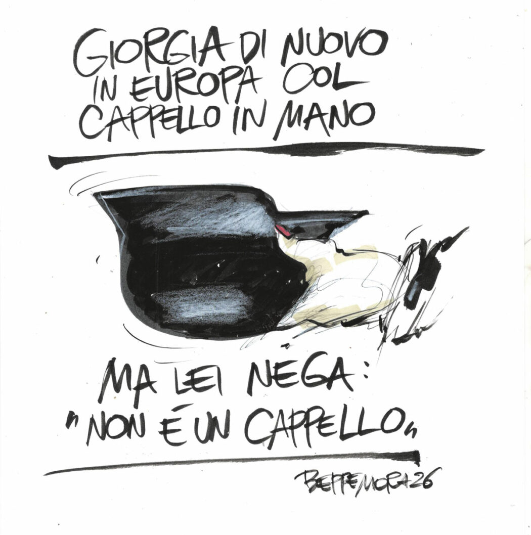 La vignetta di Beppe Mora