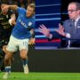 Copertina di “Non possiamo dire che Hojlund si è buttato”. “Non si può fare perché è per il Napoli”: lite in tv tra Sabatini e Trevisani