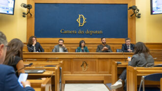 Copertina di Stop agli allevamenti di polpi e tonni rossi, la conferenza stampa alla Camera dei deputati con Dori (Avs) e Pisapia (Ciwf)