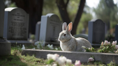 Copertina di “Vedere un animale scavare sotto la tomba di un figlio, della moglie, del marito o di un familiare mette a disagio”: il cimitero di Trento è invaso dai conigli, il Comune vuole cacciarli ma gli animalisti insorgono