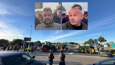 Copertina di La protesta del mondo agricolo contro il caro gasolio alle porte d’ingresso della Puglia: “L’Italia rischia di fare la fame, nessuno ci ascolta”