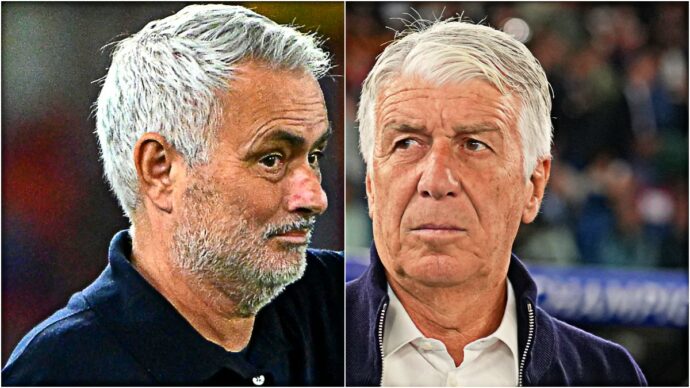 Tensione Mourinho-Gasperini: “I giocatori della Roma erano morti”. “Ma se li abbiamo surclassati in tutto”