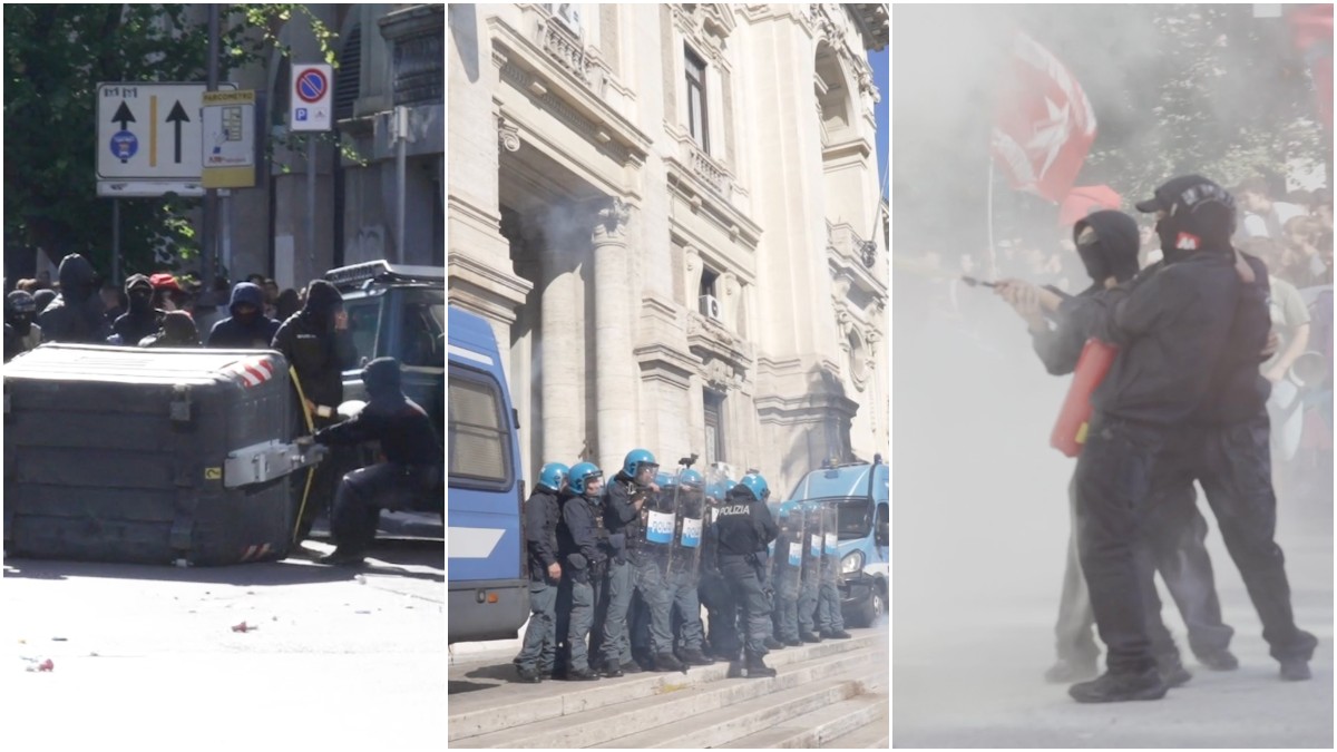 roma migliaia di studenti al corteo no meloni day cassonetti per strada e lancio di oggetti contro il ministero dell8217istruzione da Ilfattoquotidiano.it roma migliaia di studenti al corteo no meloni day cassonetti per strada e lancio di oggetti contro il ministero dell8217istruzione