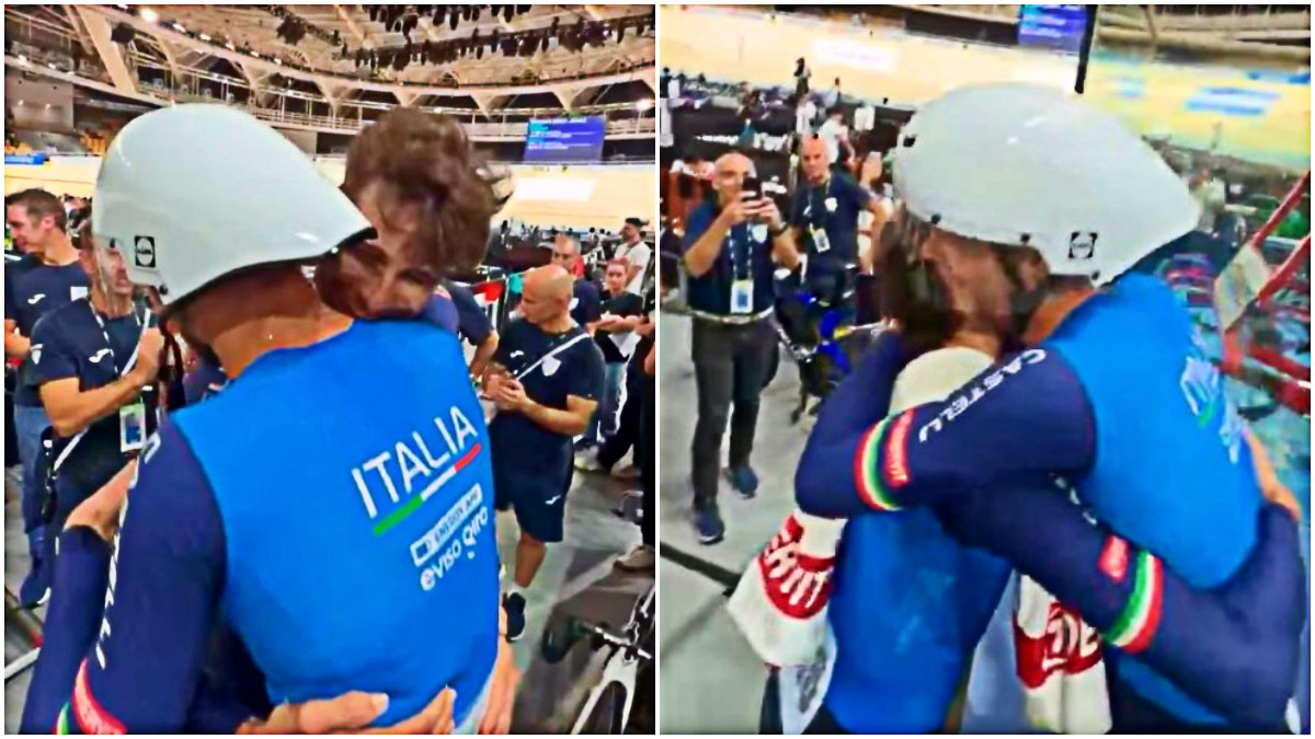 milan scrive la storia a shanghai prima il record del mondo poi l8217oro ganna vince il bronzo abbraccio e commozione tra i due da Ilfattoquotidiano.it milan scrive la storia a shanghai prima il record del mondo poi l8217oro ganna vince il bronzo abbraccio e commozione tra i due