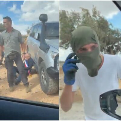 Copertina di I coloni israeliani assaltano i diplomatici Ue: mascherati e armati di bastoni, lanciano pietre contro le auto
