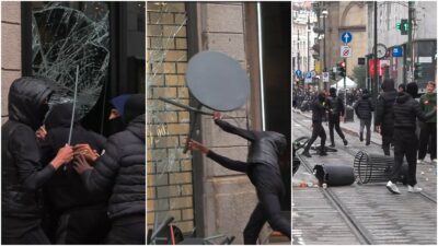 Copertina di Nuova giornata di guerriglia a Milano, gruppi di giovani assaltano diversi negozi in Via Torino