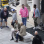 Copertina di Tentano di forzare la sicurezza per entrare sul set Netflix con Sandler e Hayek a Olbia: un ferito
