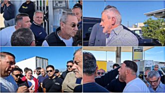 Copertina di Caro carburante, Alemanno cacciato dal presidio di Cerignola: “Non fate passerelle sulla nostra pelle”