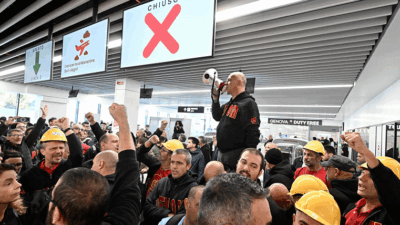 Copertina di Ex Ilva, finito il presidio dei lavoratori all’aeroporto di Genova: “La cassa integrazione a Cornigliano non sarà ampliata”