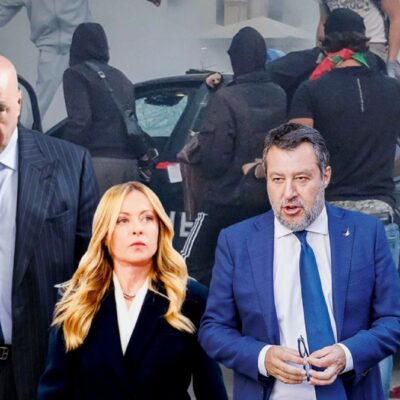 Copertina di Il decreto di Meloni: fermo  e 500 militari (con poteri d’arresto)