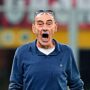 Copertina di Sarri furioso con l’arbitro Chiffi per il caso Rabiot: “Se lo faccio io prendo il rosso”. Le proteste in Milan-Atalanta