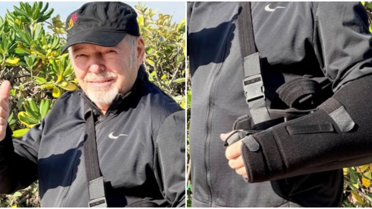 “E per non farmi mancare niente, oltre alla schiena, ho rotto anche i legamenti della spalla sinistra, ma tengo duro”: nuovo infortunio per Vasco Rossi