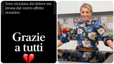 Copertina di “Sono straziata dal dolore ma invasa dal vostro affetto oceanico. Grazie a tutti. Torno a presto: ho bisogno di voi”: il messaggio di Giusina Battaglia dopo la morte del marito