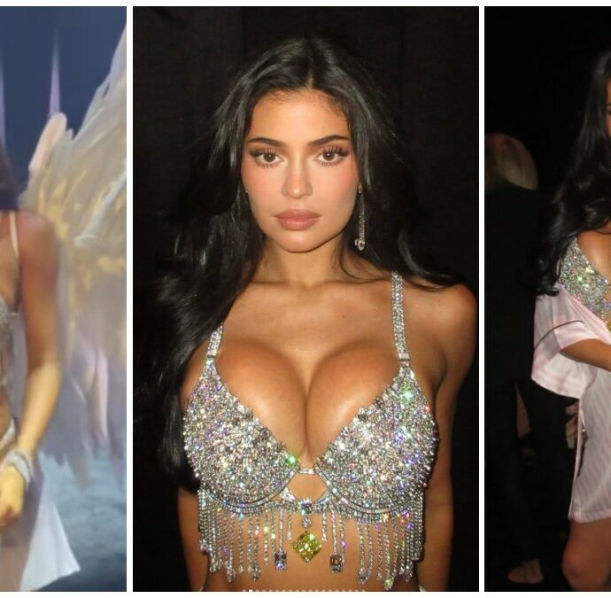 “La gente non ha da mangiare e questi buttano i soldi così”: Kylie Jenner debutta da Victoria’s Secret col reggiseno da 50 milioni di dollari, è polemica sui social