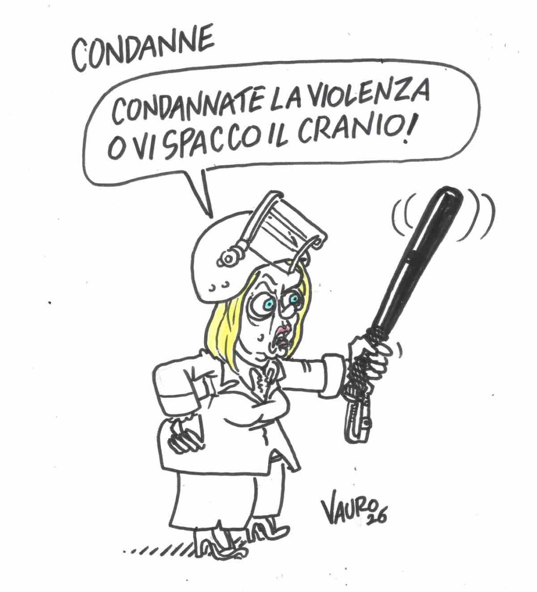 La vignetta di Vauro