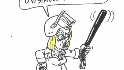 Copertina di La vignetta di Vauro