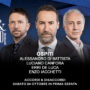 Copertina di Di Battista, Canfora, Erri De Luca e Iacchetti ospiti di Sommi ad Accordi&Disaccordi sabato 24 ottobre. Con Travaglio e Scanzi