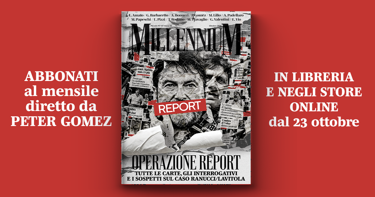millennium operazione report il nuovo numero del mensile analizza il caso ranucci lavitola da Ilfattoquotidiano.it millennium operazione report il nuovo numero del mensile analizza il caso ranucci lavitola