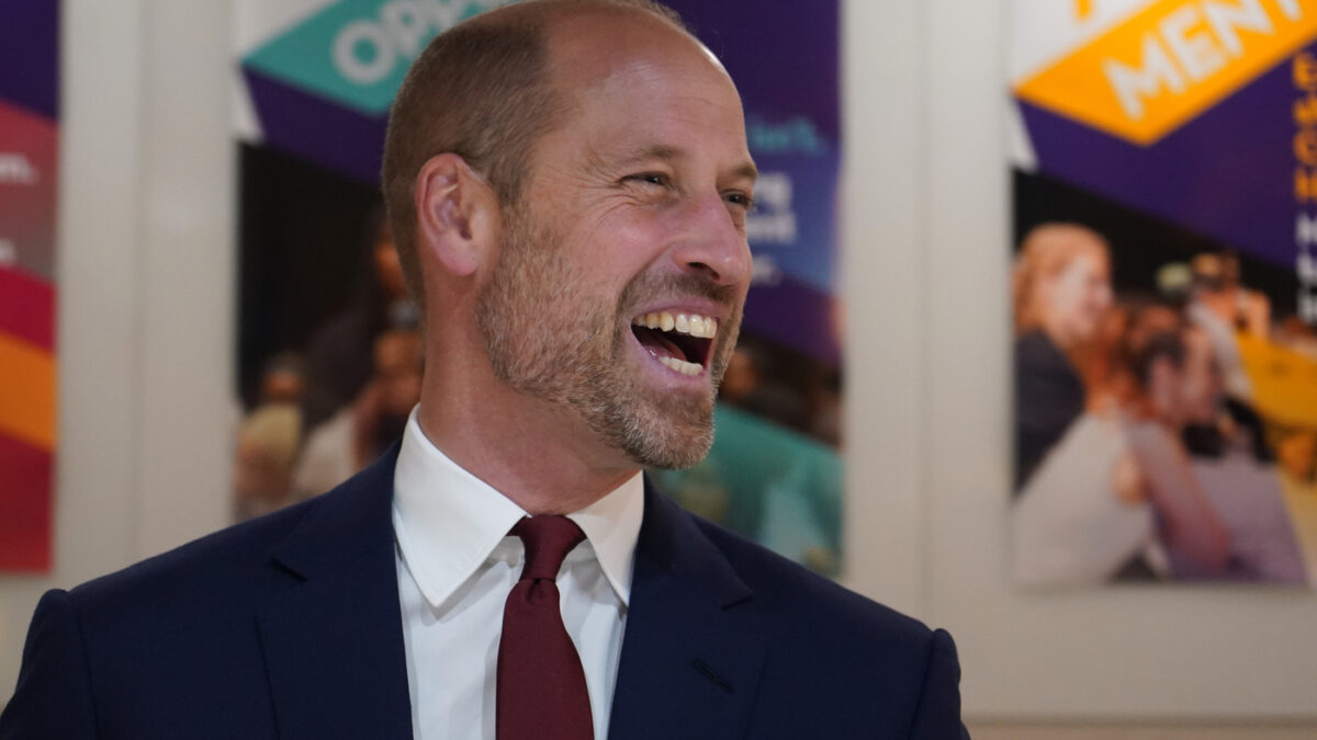 William en el sofá rojo de Graham Norton: policía o DJ, si hubiera podido elegir