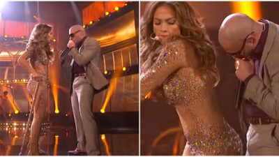 Copertina di “Ero visibilmente eccitato quando ho ballato e cantato con Jennifer Lopez”: Pitbull fa una confessione piccante