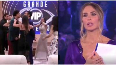 Copertina di “Se fossi stato davvero un grande attore non ti ritroveresti qui a fare il Grande Fratello Vip”: rissa in diretta tra Alex Belli e Alessandro Roncaccia