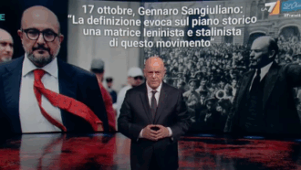 Crozza su Sangiuliano e la "matrice leninista" della guerriglia dei ragazzi: "Ce li vedi i tredicenni che scelgono il 17 perché evoca Lenin?"