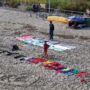 Copertina di A Savona cinque chilometri di vestitini per ricordare i bambini uccisi a Gaza