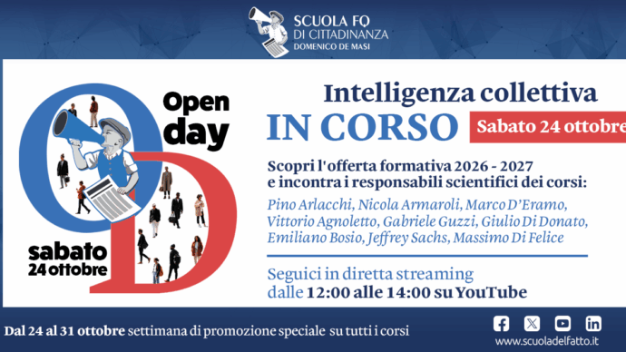 Scuola del Fatto, anno accademico 2026-2027: scopri le promozioni sui corsi e iscriviti!
