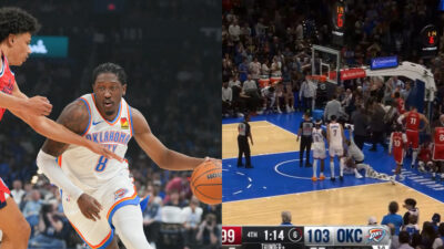 Copertina di Tremendo infortunio per Jalen Williams, i compagni sotto choc: Gilgeous-Alexander fatica a trattenere le lacrime