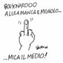 Copertina di La vignetta di Vauro