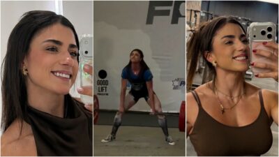 Copertina di Ha un problema di incontinenza durante la gara di powerlifting, Renata Touma decide di pubblicare il video: “La forza non si misura solo dal peso che sollevi”