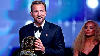 Harry Kane vince il pallone d