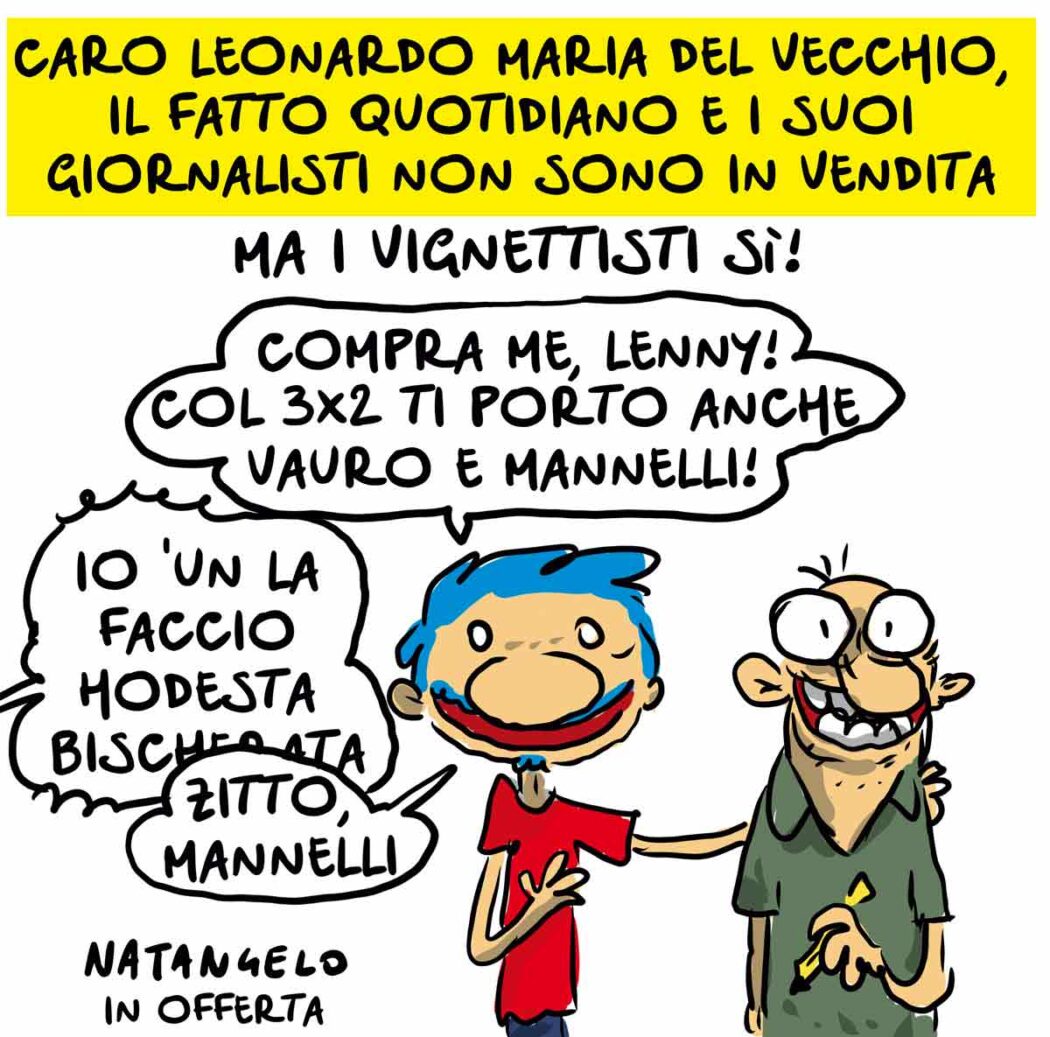 La vignetta di Natangelo