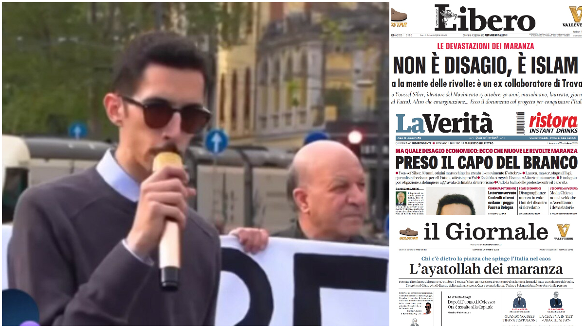 da ayatollah dei maranza a ideologo eversore youssef siher cos236 i giornali hanno sbattuto il mostro in prima pagina da Ilfattoquotidiano.it da ayatollah dei maranza a ideologo eversore youssef siher cos236 i giornali hanno sbattuto il mostro in prima pagina