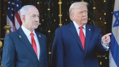 Copertina di Trump (con Herzog) prova a imporre l’“unità nazionale”