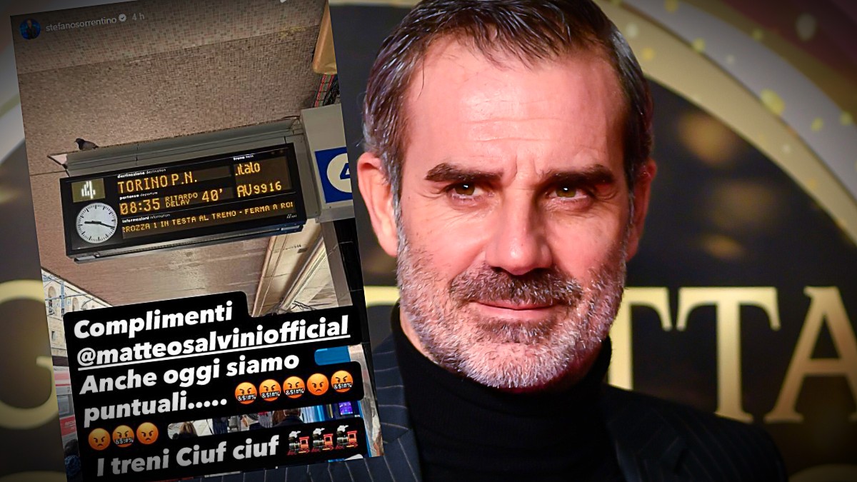complimenti salvini anche oggi siamo puntuali lo sfogo di stefano sorrentino dopo l8217ennesimo treno in ritardo da Ilfattoquotidiano.it complimenti salvini anche oggi siamo puntuali lo sfogo di stefano sorrentino dopo l8217ennesimo treno in ritardo