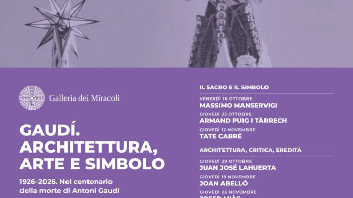 Gaudí a Roma, “Architettura, arte e simbolo”: sette incontri per comprendere un’eredità controversa