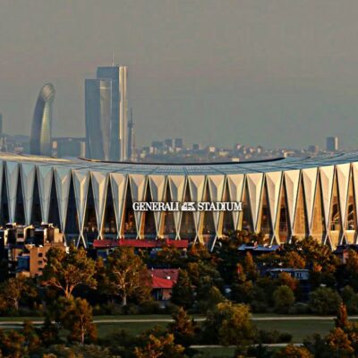 Copertina di Il nuovo stadio di Inter e Milan si chiamerà “Generali Stadium”. Svelato il progetto: capienza, forma, la particolarità del podio e quando sarà inaugurato – Le prime foto
