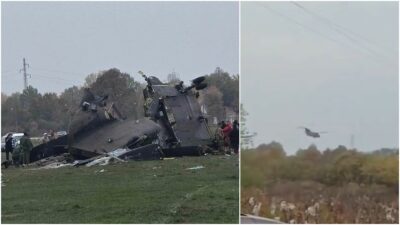 Copertina di Un elicottero militare italiano è precipitato in Bosnia: “Tre morti e 12 feriti”. La difesa: “Verifiche in corso”