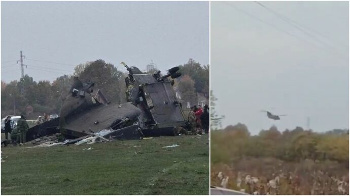 Un elicottero militare italiano è precipitato in Bosnia: “4 morti e 11 feriti”. La difesa: “Verifiche in corso”. Meloni: “Vicinanza alle famiglie”