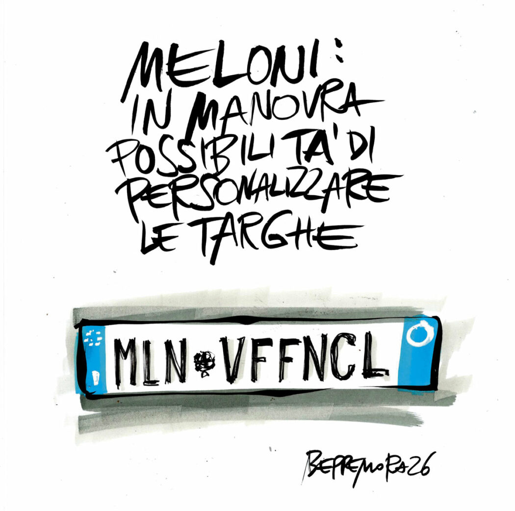 La vignetta di Beppe Mora