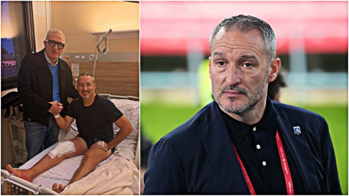 “Intervento complesso, il percorso di ripresa sarà lungo e difficile”: la prima foto di Zambrotta dopo l’operazione
