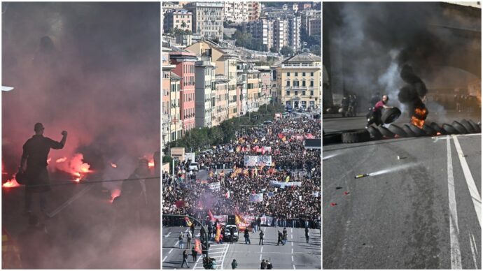 Da Genova al Pireo, i portuali bloccano gli scali in tutto il mondo contro il traffico di armi: “Fatta la storia, 22 Paesi uniti contro l’economia di guerra”