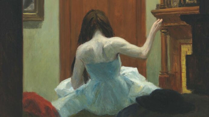 Hopper, il Philip Roth della pittura: uomini e donne soli, smarriti e “Nottambuli” al bar