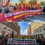 Copertina di Sciopero generale: i cortei di studenti e lavoratori. Decine di migliaia tra Milano, Roma, Torino e Reggio Calabria. A Napoli blitz alla stazione – La diretta